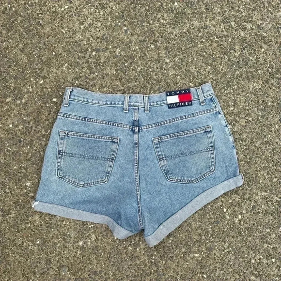Vintage Tommy Jeans Denim Shorts  Size 38 - Picture 2 of 7